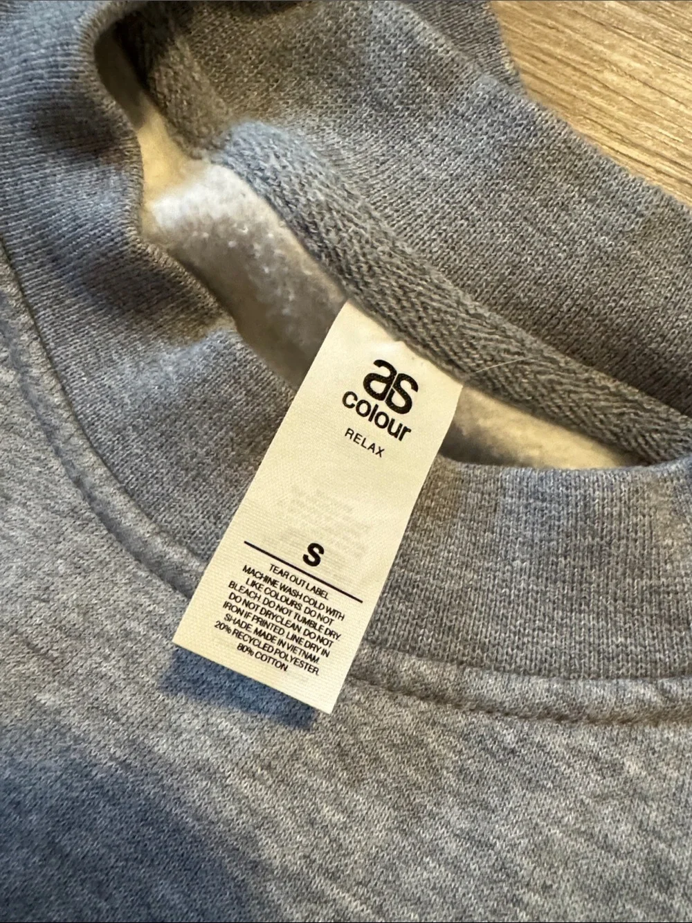 As Colour Relax Crewneck Sweater - Gray
